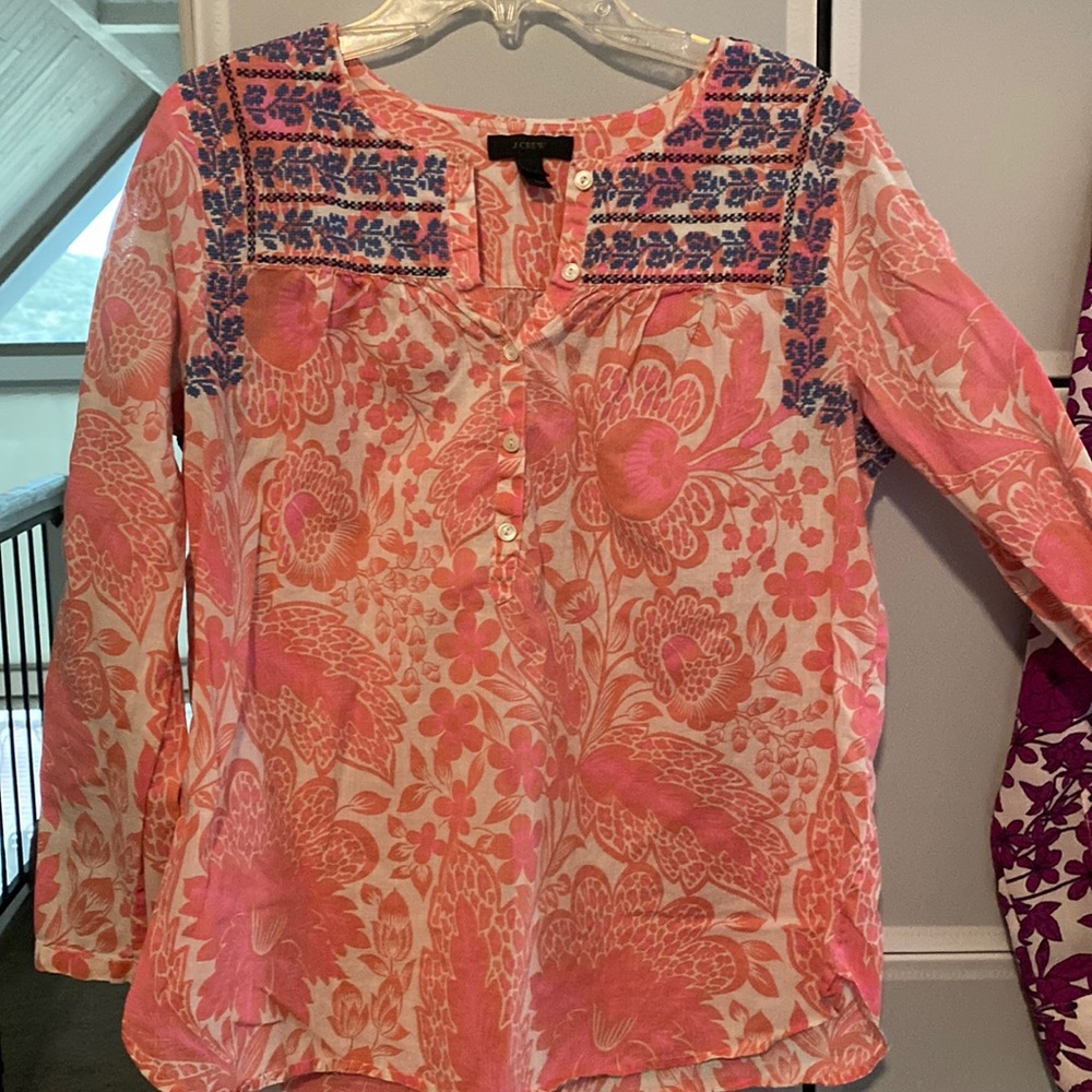 J Crew womans blouse